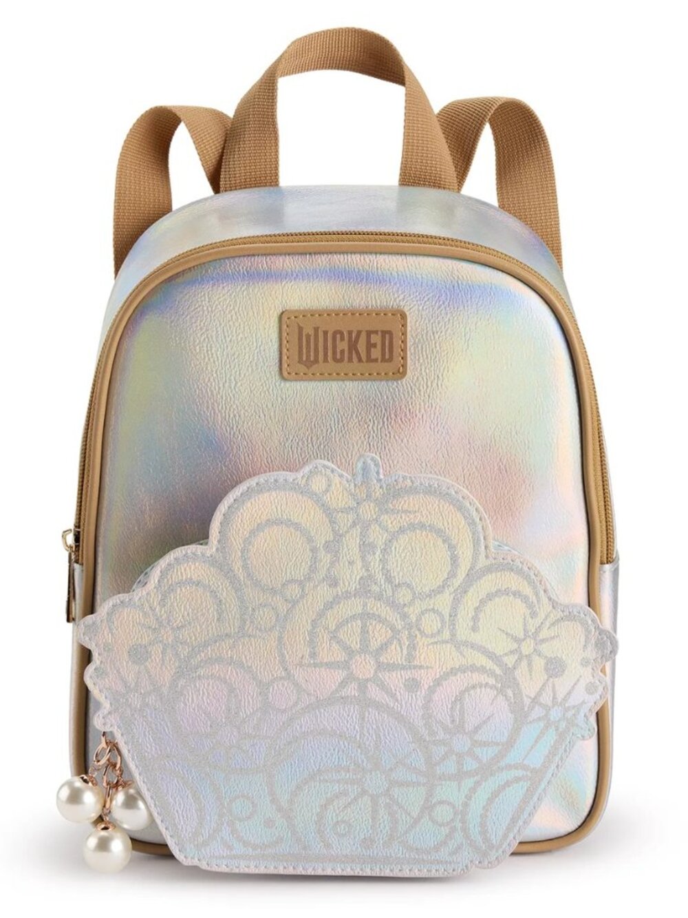 Wicked Glinda-Inspired Iridescent Mini Backpack NWT